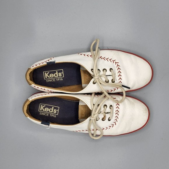 Keds Champion Pennant Leather Lace Up Sneaker - Picture 3 of 13
